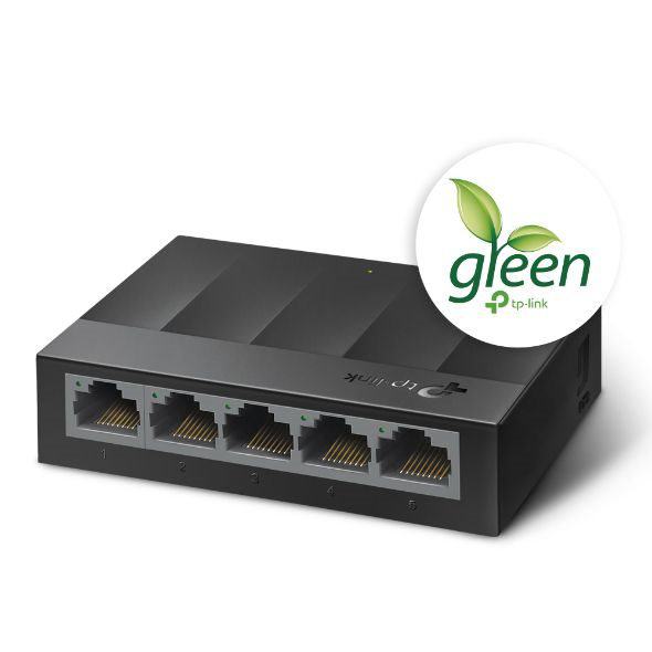 TP-LINK LS1005G 5 PORT GIGABIT LITEWAVE MASAUSTU SWITCH (PLASTIK KASA)