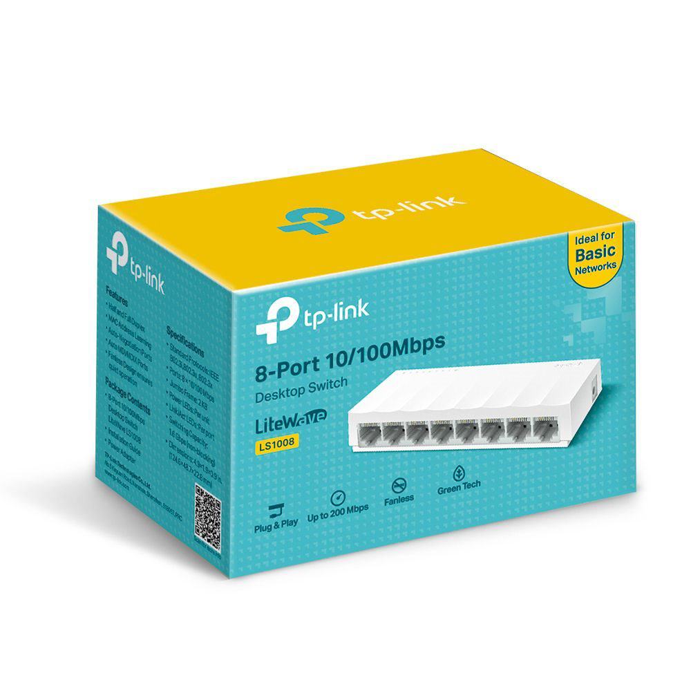 LS1008 TP-LINK SWITCH 8 PORT