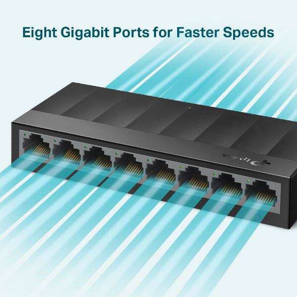 LS1008G TP-LINK SWITCH 8 PORT