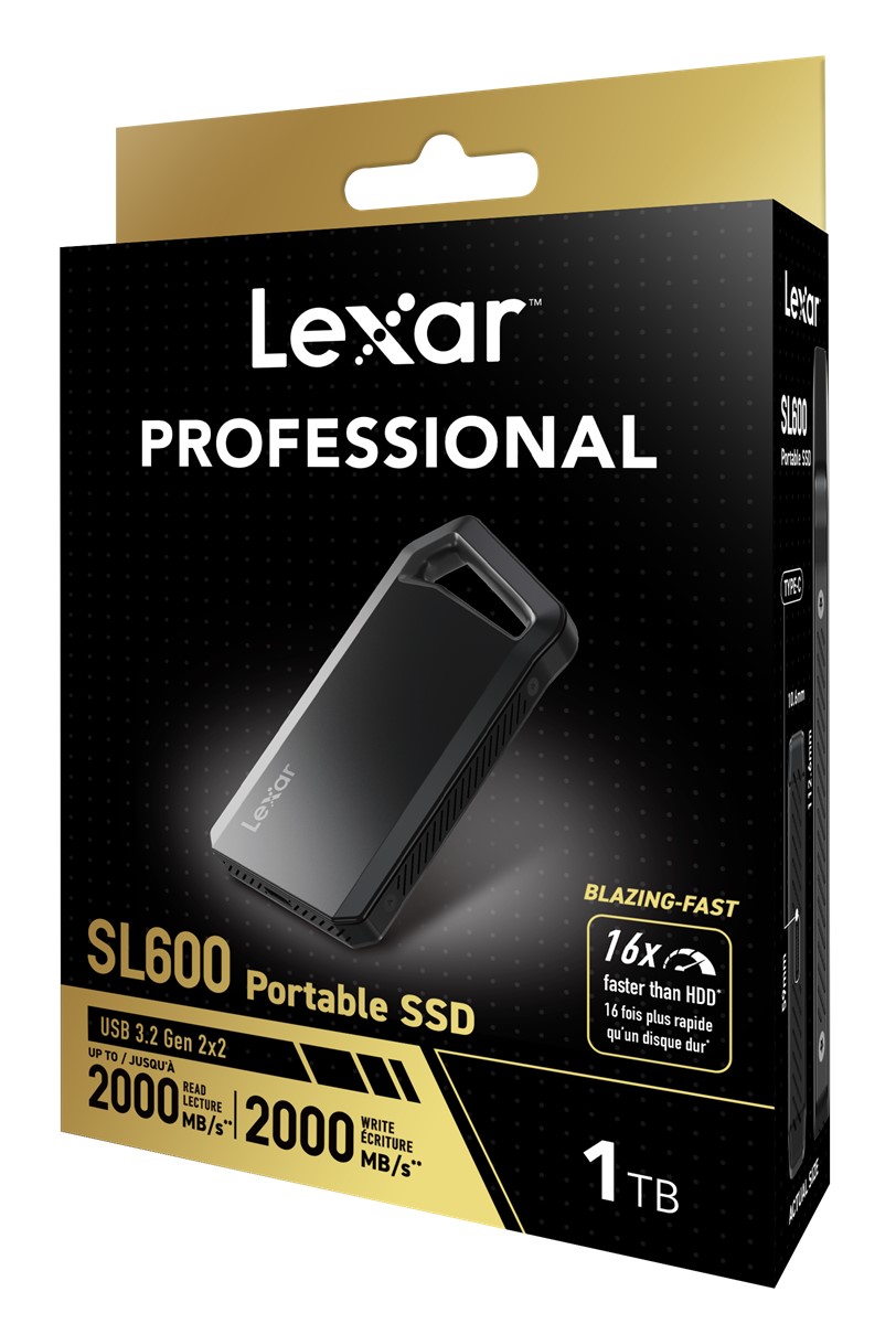 LEXAR 1TB LSL600X001T-RNBNG EXT.SSD 1TB USB3.2 GEN2X2 UP TO 2000MB/S READ AND 2000MB/S WRITE