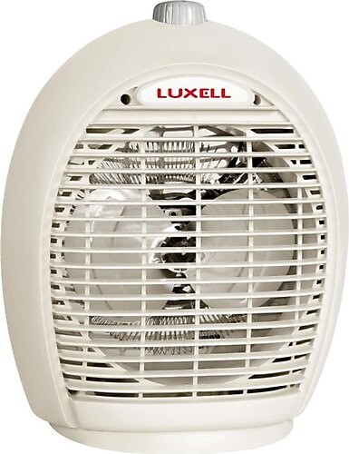 LUXELL LX-6331 BEYAZ ISITICI FAN 1000+1000 WATT 3 FARKLI KADEMEDE CALISMA