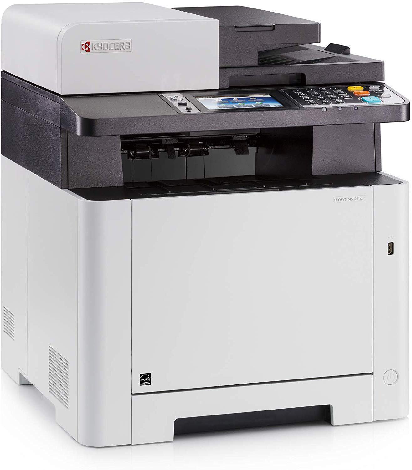 KYOCERA ECOSYS M5526CDN RENKLI LAZER YAZ-TAR-FOT-FAX +DUB +NET