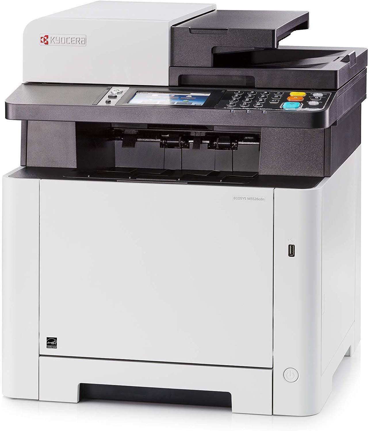 KYOCERA ECOSYS M5526CDN RENKLI LAZER YAZ-TAR-FOT-FAX +DUB +NET