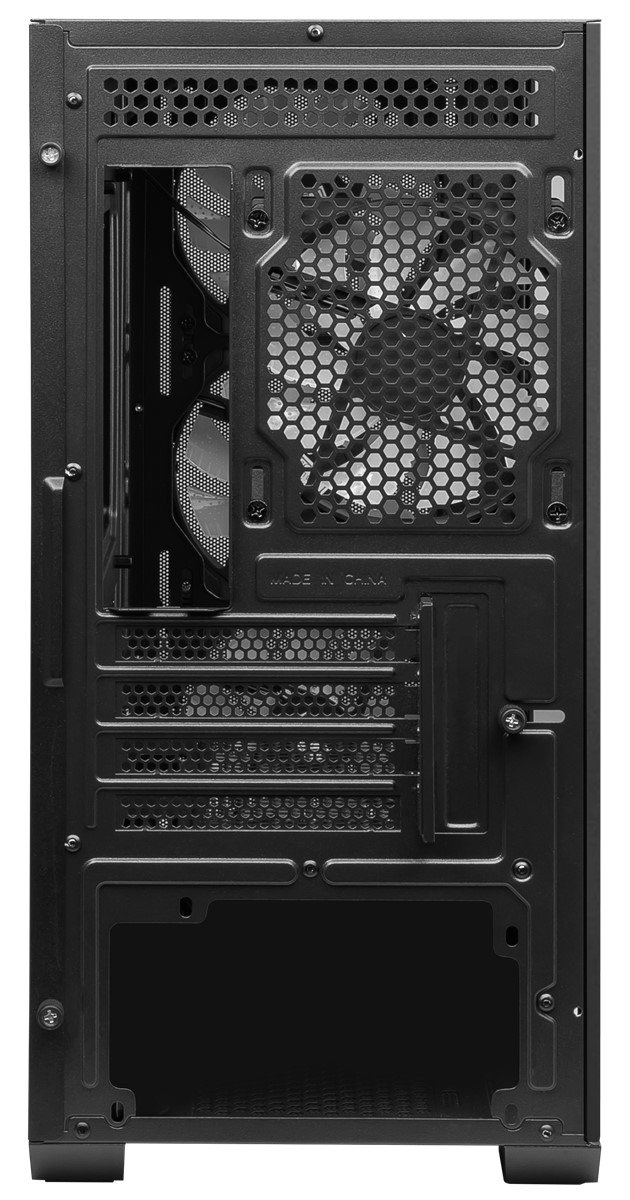 MSI MAG FORGE M100A AKRILIK YAN PANEL 3X120MM 1X120MM AUTO RGB FAN MATX GAMING BILGISAYAR KASASI