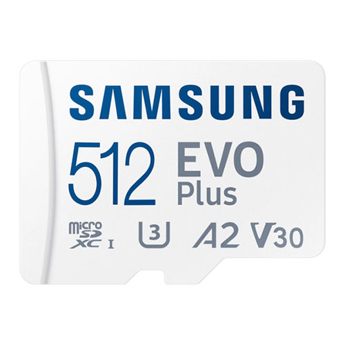 SAMSUNG 512GB mSD EVOPlus MB-MC512SA/TR