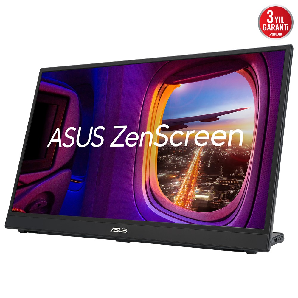 17.3 ASUS ZENSCREEN MB17AHG 17.3 GAMING TASINABILIR USB IPS FREESYNC 1920X1080 5MS 144HZ HDMI USB-C 3YIL MAT EKRAN L STAND EYECARE MONITOR