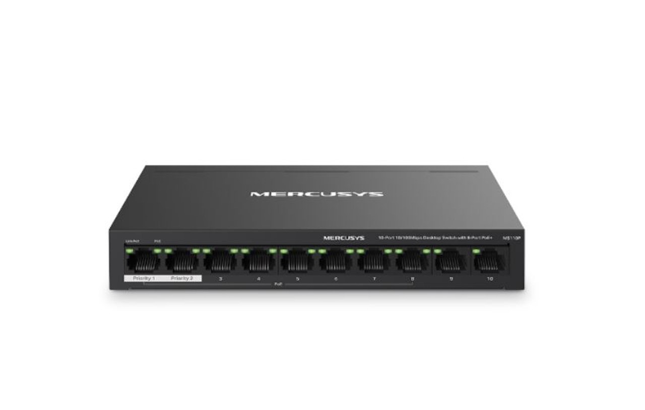 TP-LINK MS110P 10-PORT DESKTOP SWITCH