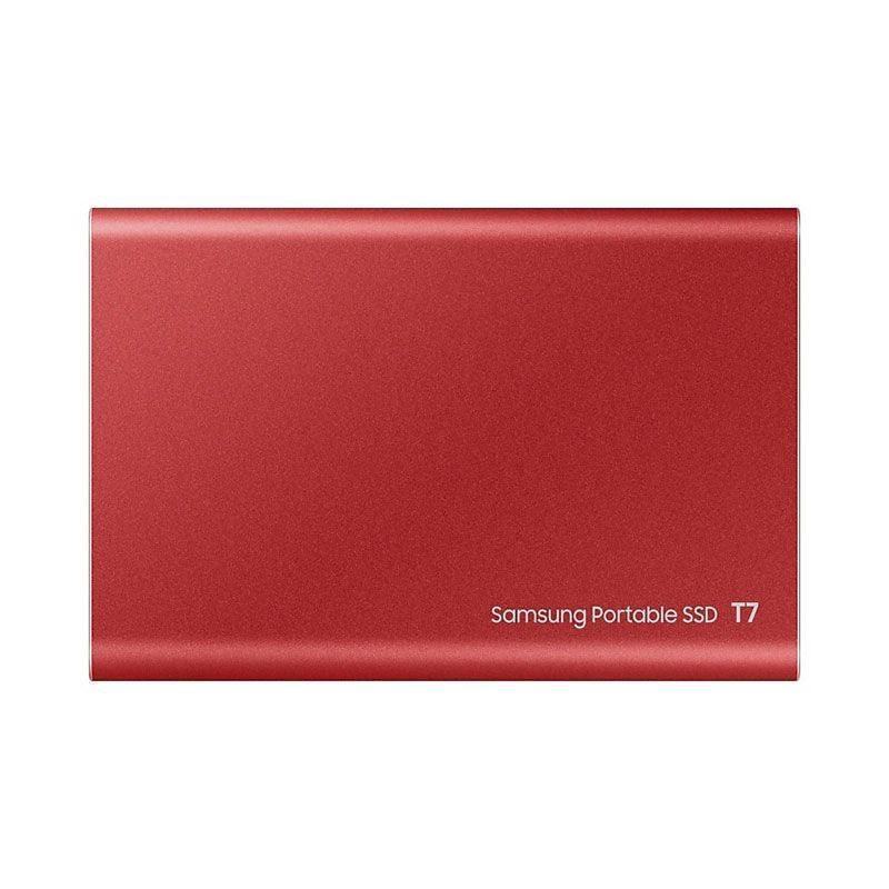 MU-PC2T0R-WW SAMSUNG T7 2TB RED SSD HARICI HARDDISK