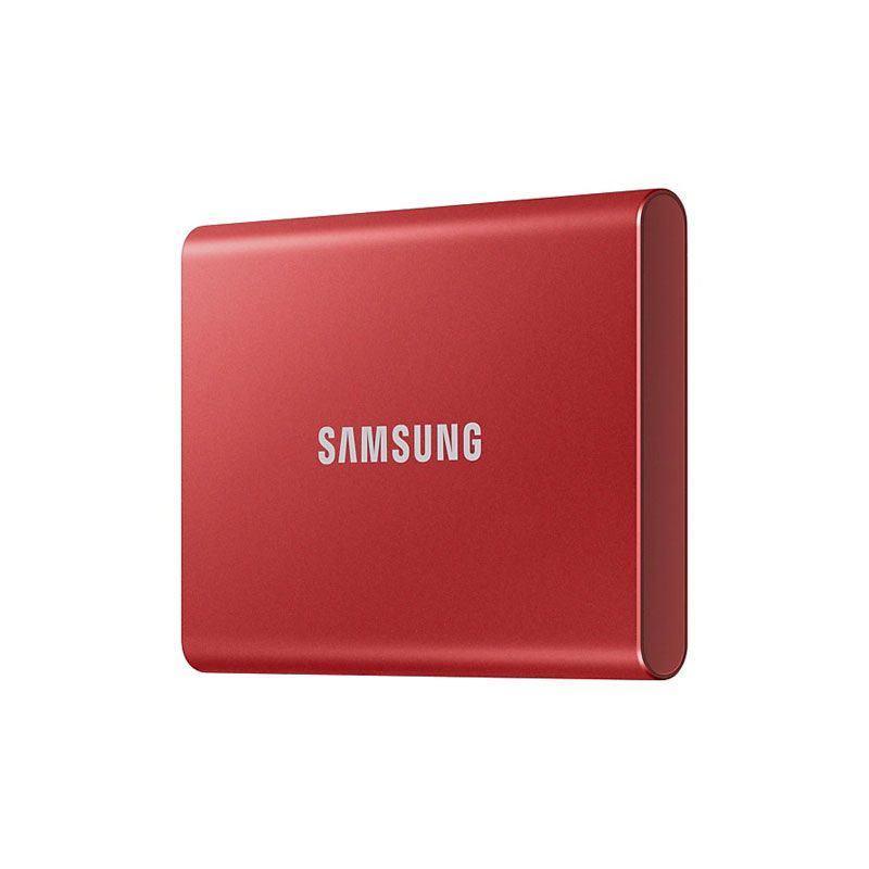 MU-PC2T0R-WW SAMSUNG T7 2TB RED SSD HARICI HARDDISK