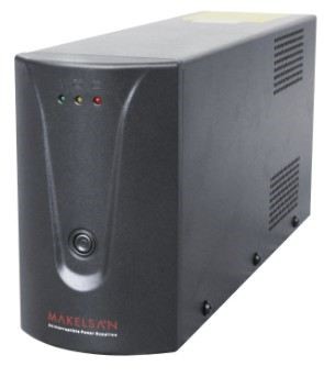 MAKELSAN MU00850L11EA005 850VA LINE-INTERACTIVE 1 ADET 12V 9AH AKU 5/12 DK UPS SIYAH LION MODELI