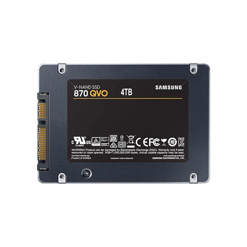 MZ-77Q4T0BW SAMSUNG 870 QVO 4TB SATA 3 SSD DISK