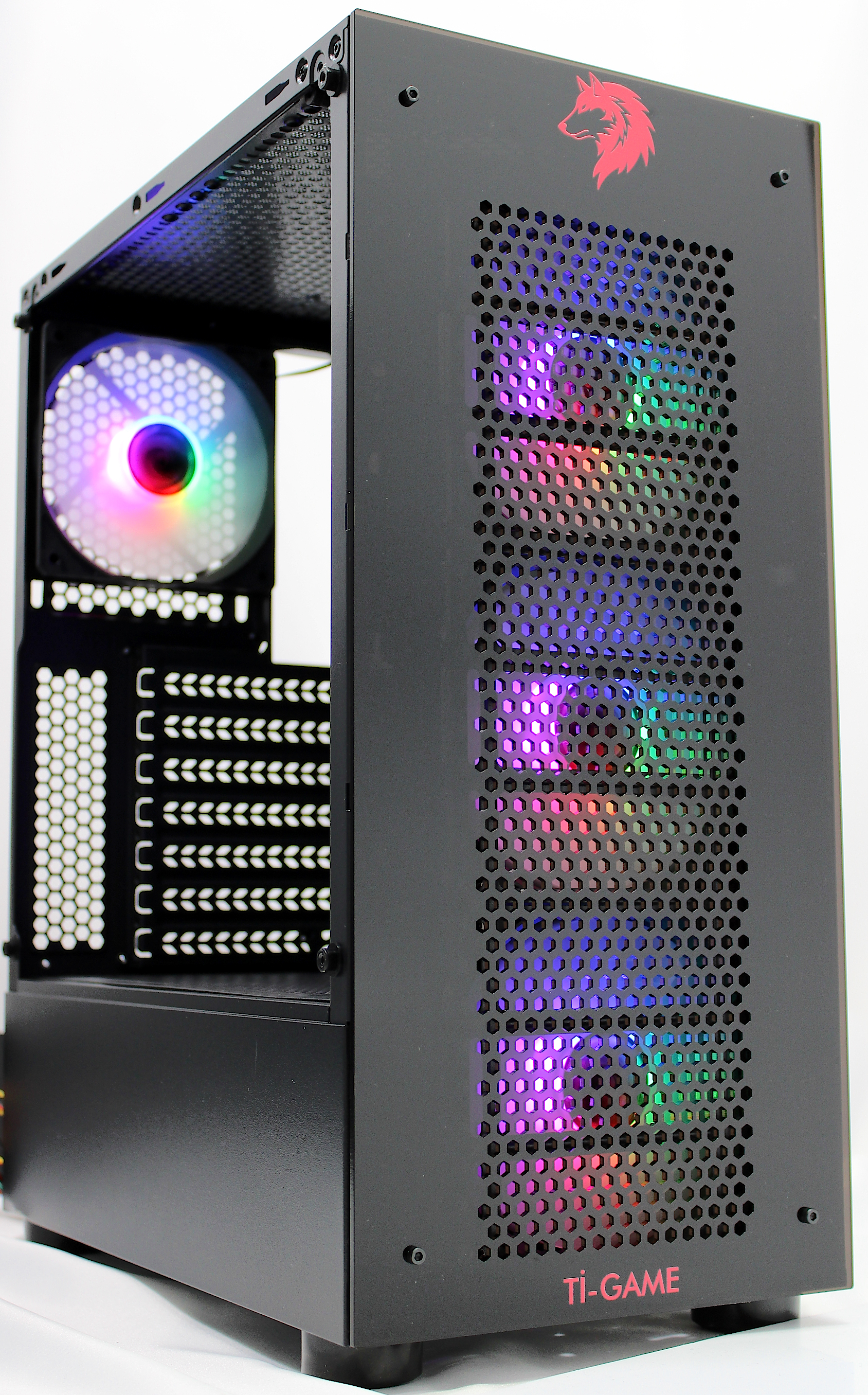 Tİ-GAME NEO MİNİ TOWER 4 FAN USB 3.0 MESH GAMİNG KASA POWERSIZ