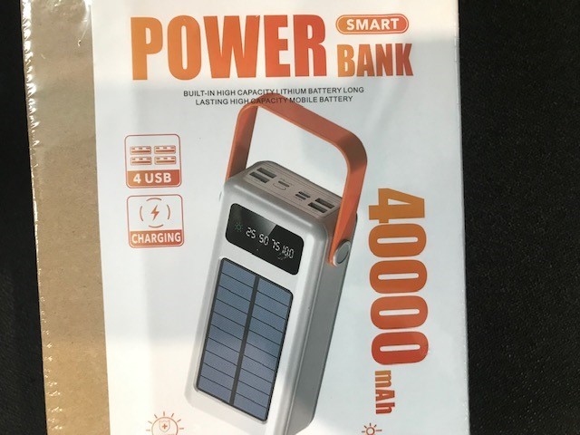 SOLAR ENERGY NF102 40.000 MAH POWERBANK  4USB GUNES ENERJI PANELLI DIGITAL GOSTERGE