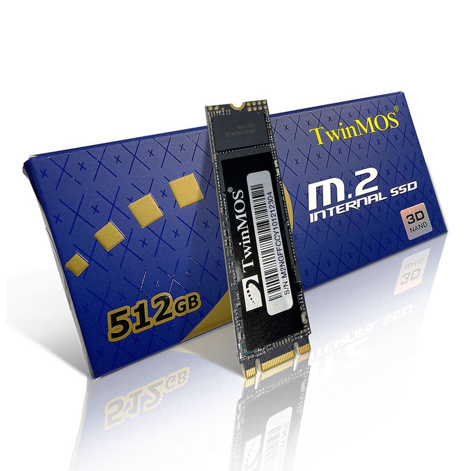 TWINMOS 512GB M.2 2280 SATA3 SSD (580MB-550MB/S) 3DNAND