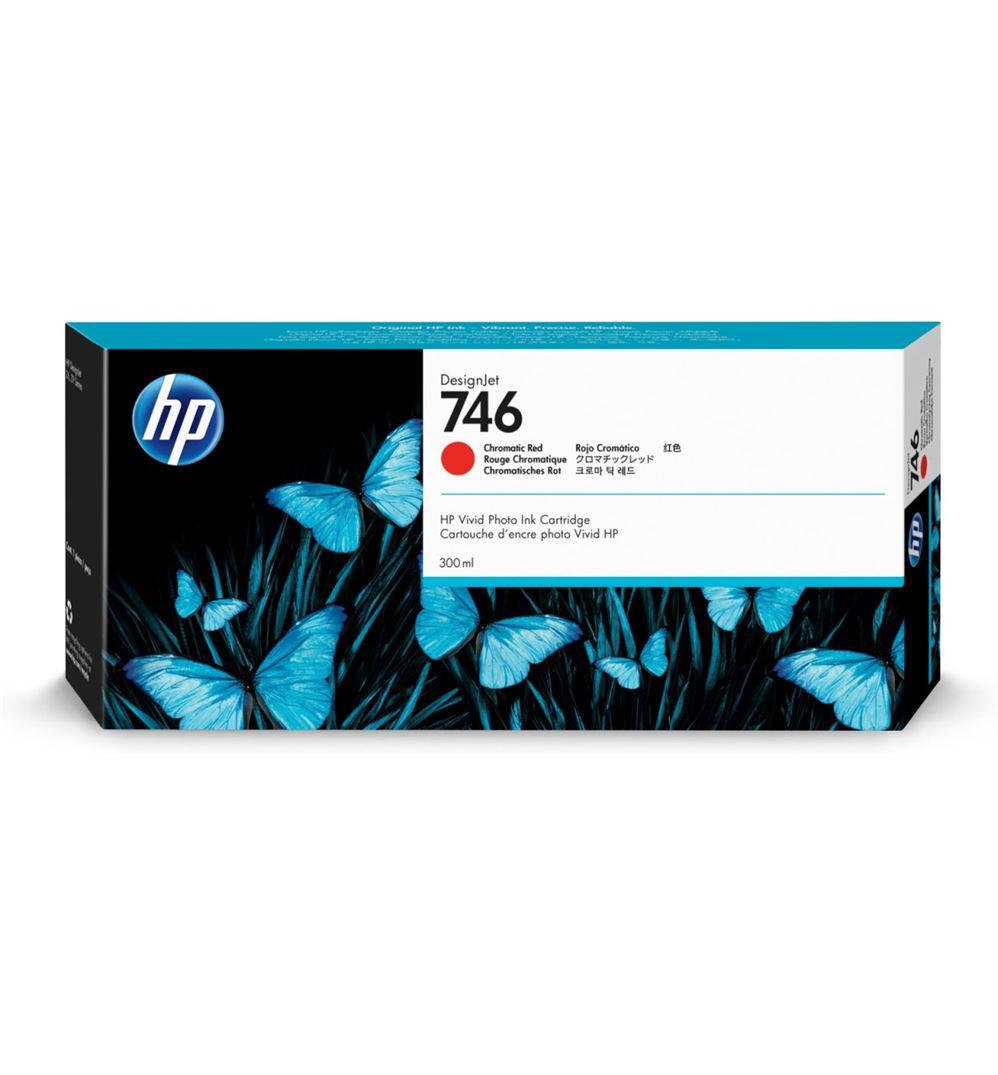 HP P2V81A (746) 300 ML KROMATIK KIRMIZI DESIGNJET