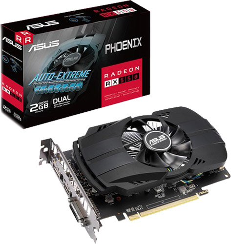 ASUS RADEON PH-550-2G 2GB GDDR5 64bit 1183MHz 1xDVI 1xHDMI EKRAN KARTI