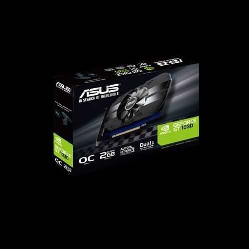 ASUS GEFORCE PH-GT1030-O2G 2GB GDDR5 64BIT 1531MHZ OC 1XDVI 1XHDMI EKRAN 