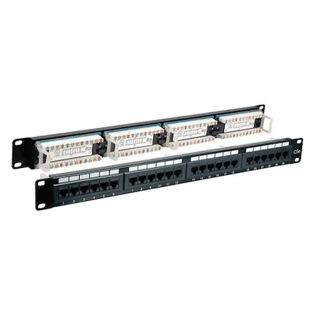 URANIUM P24UTP PP-UC6-2524 CAT6 24 PORT DOLU PATCH PANEL