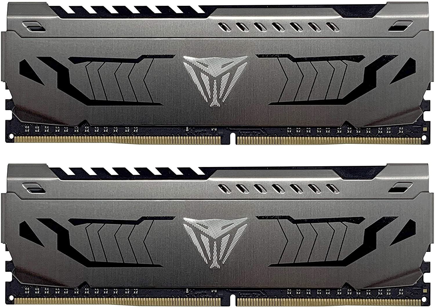 Patriot Viper Steel PVS432G320C6K 32GB (2x16GB) DDR4 3200MHz CL16 Gaming Ram (Bellek)