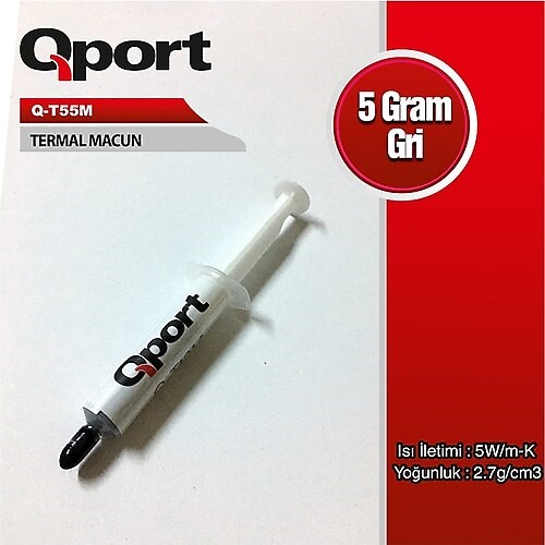 QPORT (Q-T55M) 5GRAM 5W/M-K 2.7/CM3 TERMAL MACUN