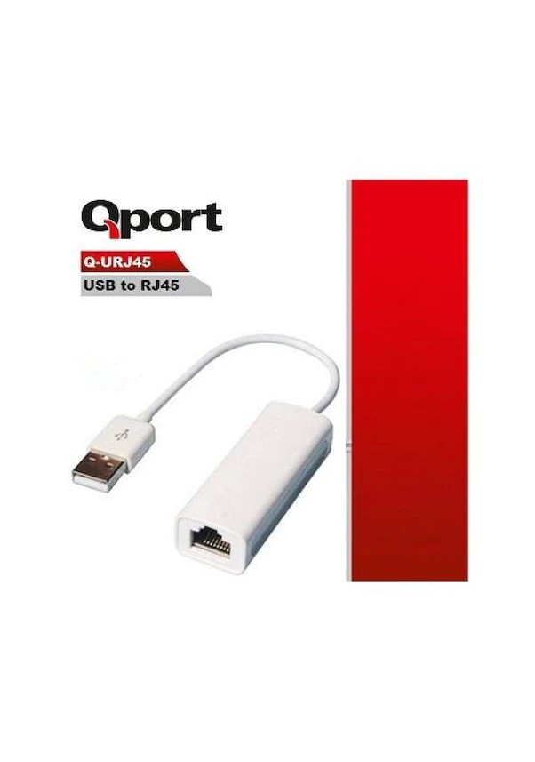 QPORT (Q-URJ45) USB TO RJ45 ETHERNET CEVIRICI...