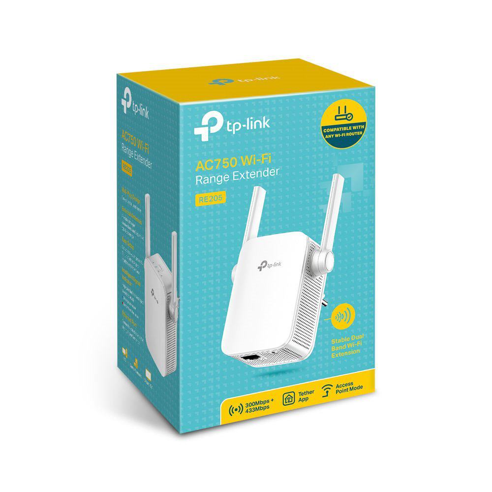 TP-LINK RE205 433MBPS 5GHZ MENZIL GENISLETICI