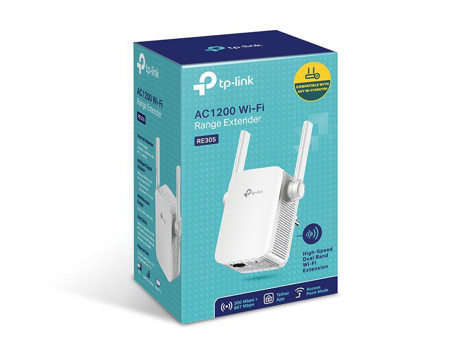 TP-LINK RE305 867MBPS 5GHZ MENZIL GENISLETICI