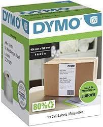 DYMO S0904980 LW 4XL EKSTRA GENIS SEVKIYAT ETIKETI, 220 ETIKET-PKT 104X159 MM