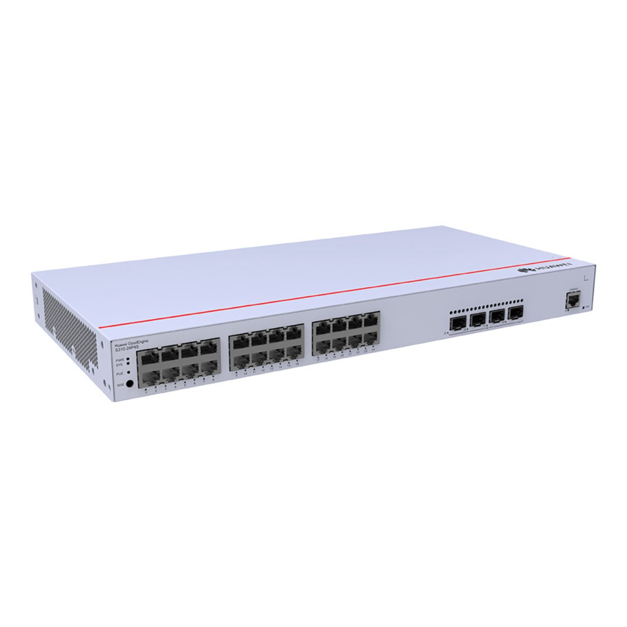 HUAWEI EKIT S310-24P4S 24 PORT 10/100/1000 POE 40W 4XSFP YON...