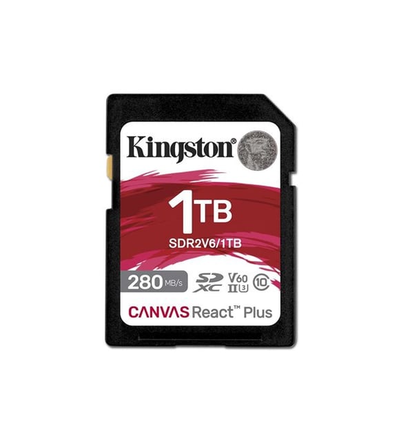 KINGSTON 1TB React+ SDXC SDR2V6/1TB