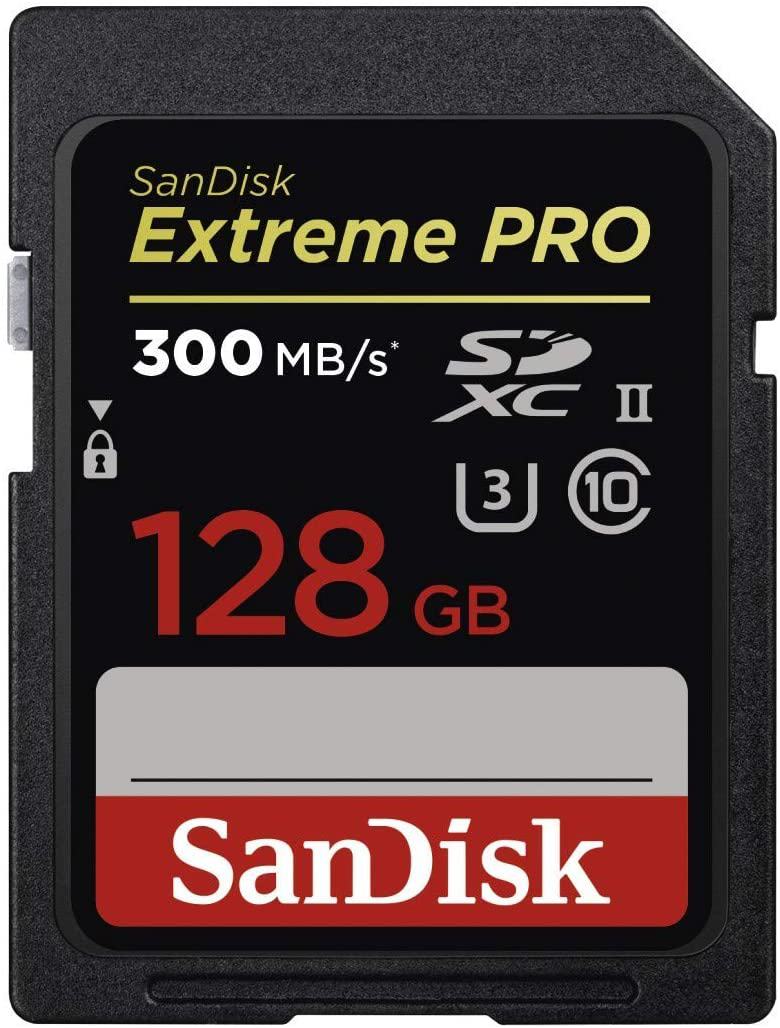 SanDisk Extreme PRO 128GB SDXC Memory Ca