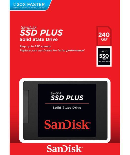 SANDISK SDSSDA-240G-G26 SSD PLUS 240GB