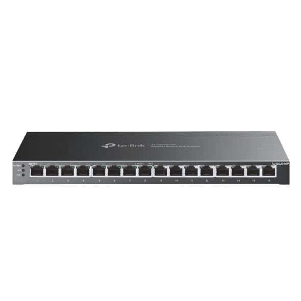 TP-LINK TL-SG2016P 16 PORT GBIT SMART SWITCH