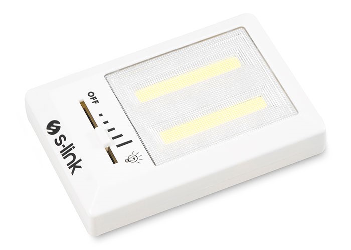 S-LINK SL-8700 KADEME AYARLI LED 3-AAA PILLI GECE LAMBASI