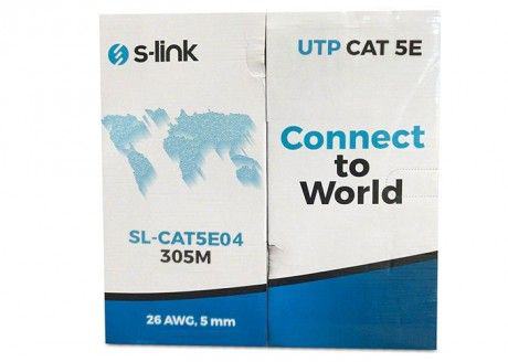 S-LINK SL-CAT608 305M UTP CAT6 KABLO GRI