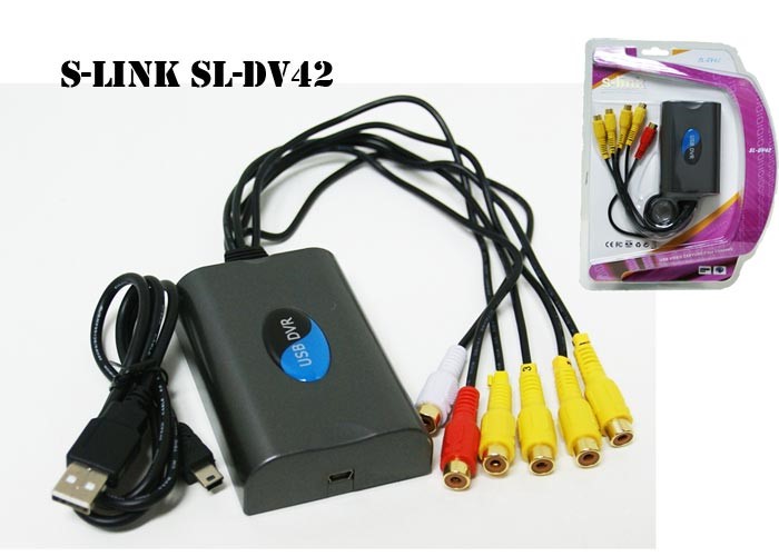 S-LINK SL-DV42 USB TO DVR 4 PORT ADAPTOR