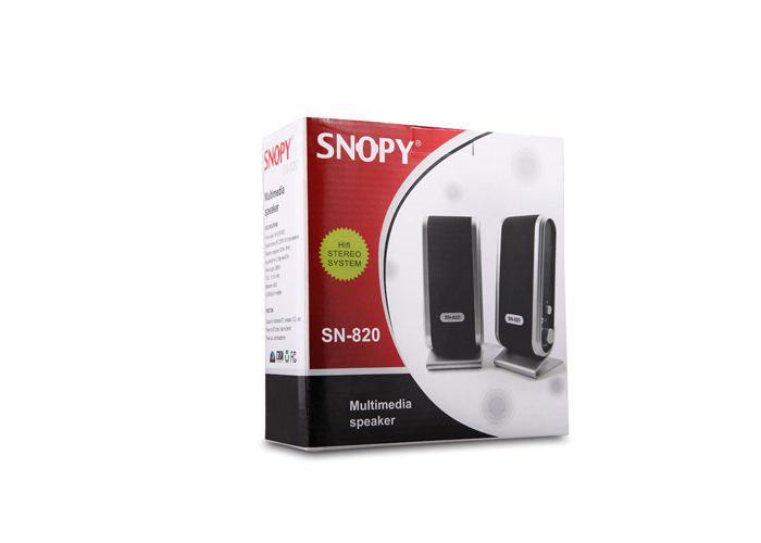 SNOPY SN-820 2.0 USB HOPARLOR SIYAH-GUMUS