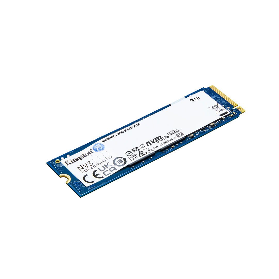 Kingston NV3 1TB 22x80mm PCIe 4.0 x4 M.2 NVMe SSD