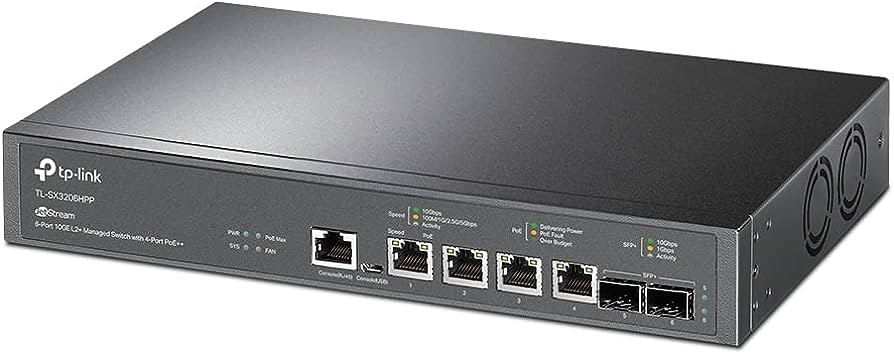 TP-LINK TL-SX3206HPP POE SWITCH