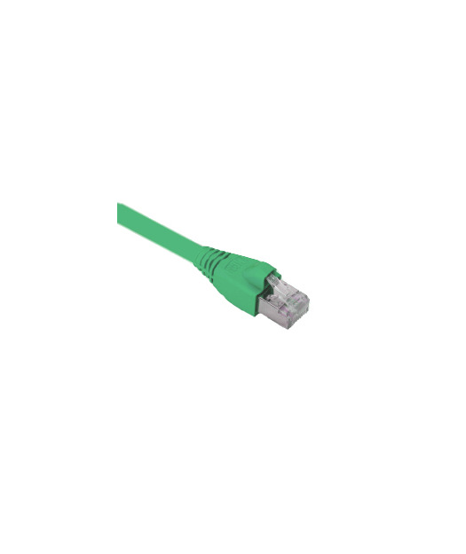 CAT6A S-FTP PATCH CORD LSOH 1M YESIL