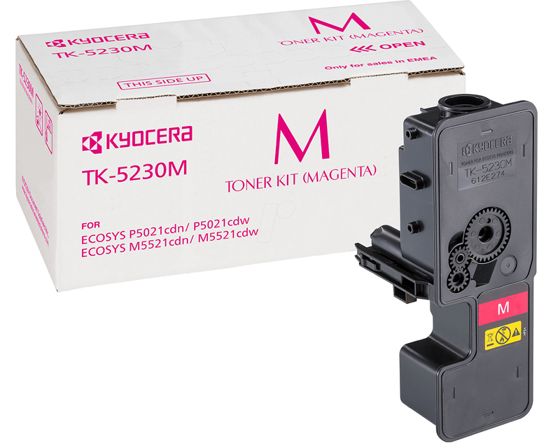 KYOCERA TK-5230M TONER (2200S) MAGENTA (P5021CDN - P5021CDW - M55