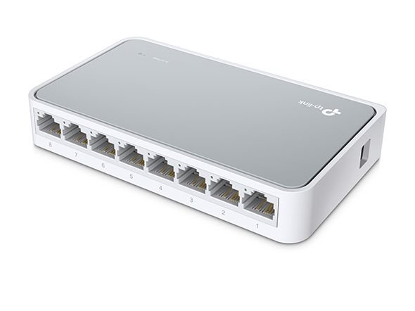 TP-LINK TL-SF1008D 8 PORT 10-100 MASAUSTU SWITCH