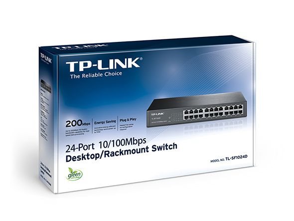 TP-LINK TL-SF1024D 24 PORT 10-100 SWITCH