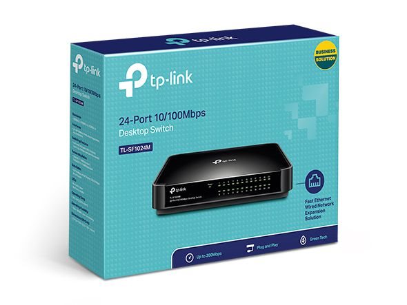 TP-LINK TL-SF1024M 24 PORT 10-100 DESKTOP SWITCH