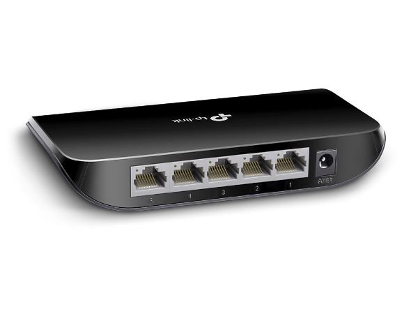 TP-LINK TL-SG1005D 5 PORT GIGABIT MASAUSTU SWITCH (PLASTIK KASA)