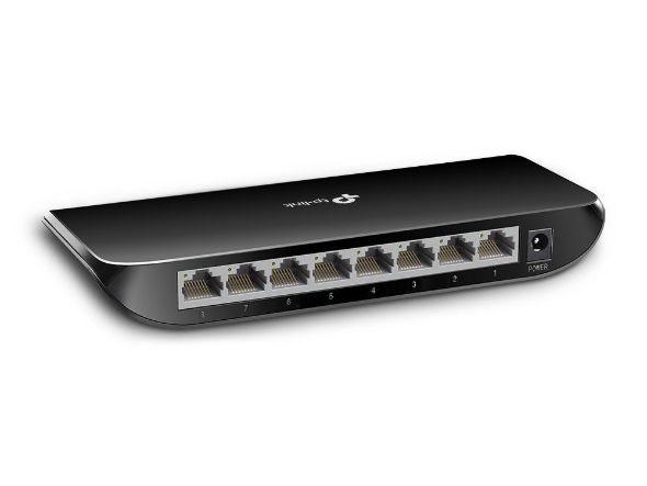 TP-LINK TL-SG1008D 8 PORT GIGABIT MASAUSTU SWITCH (PLASTIK KASA)