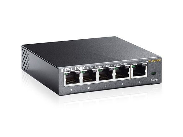 TP-LINK TL-SG105E 5 PORT EASY SMART GBIT SWITCH