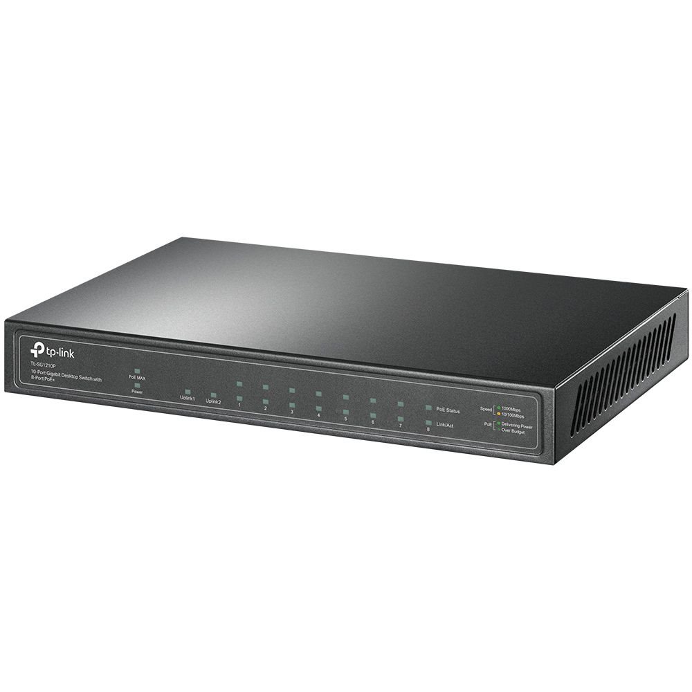 TL-SG1210P TP-LINK SWITCH 10 PORT 8POE