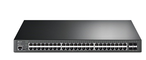 TP-LINK TL-SG3452XP JETSTREAM 48-PORT GIGABIT AND 4-PORT 10GE SFP+ L2+ MANAGED SWITCH WITH 48-PORT POE+