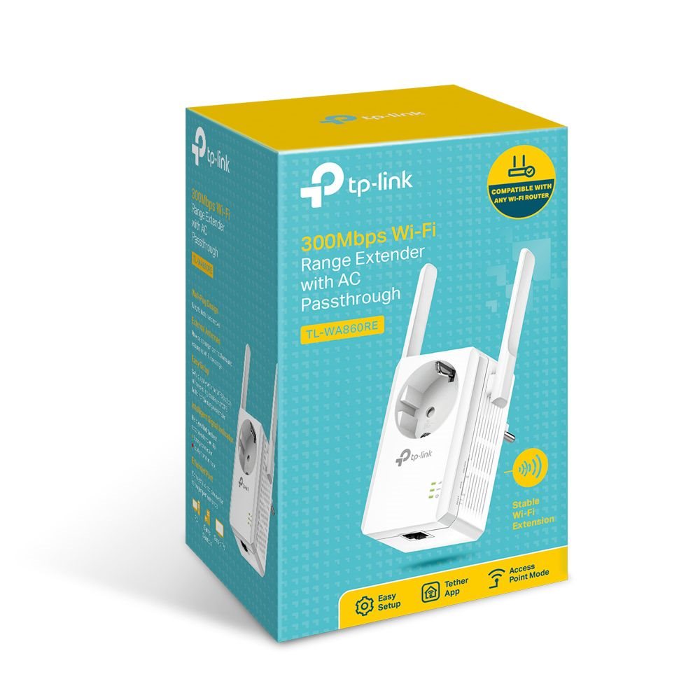 TP-LINK TL-WA860RE ACSOKET 300MPS MENZIL GEN(PRIZ)